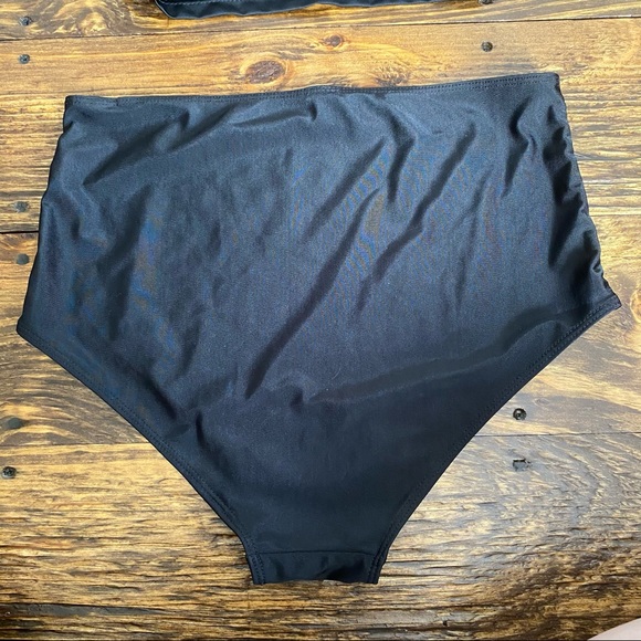 Black Two Piece Swimsuit - Picture 5 of 9